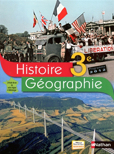Histoire-géographie 3e : programme 2012 : grand format