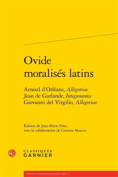 Ovide moralisés latins