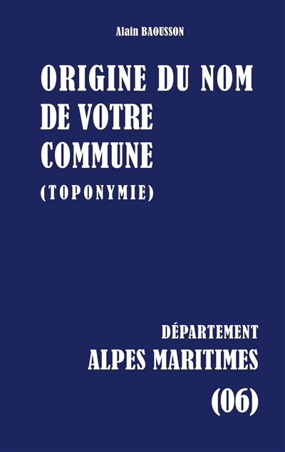 Origine du nom de votre...