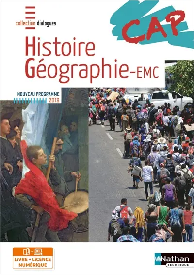 Histoire géographie EMC, CAP : nouveau programme 2019