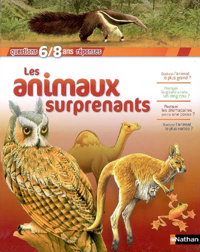 Les animaux surprenants