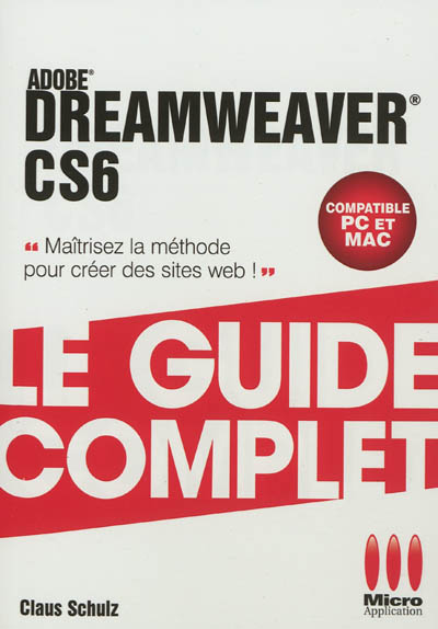 adobe dreamweaver cs6 : compatible pc et mac