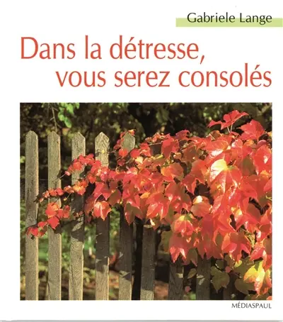Dans la détresse vous serez consolés