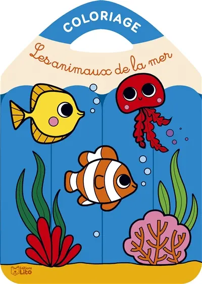 Les animaux de la mer : coloriage