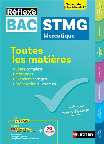 Bac STMG mercatique, terminale + spécialités de 1re : toutes les matières