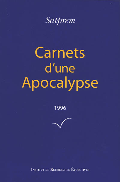 Carnets d'une apocalypse. Vol. 16. 1996