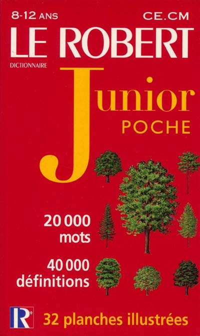 Dictionnaire :le Robert Junior poche 8 -12 ans