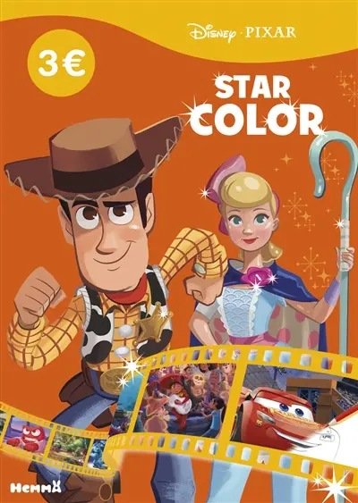 Woody et Bo Peep : star color
