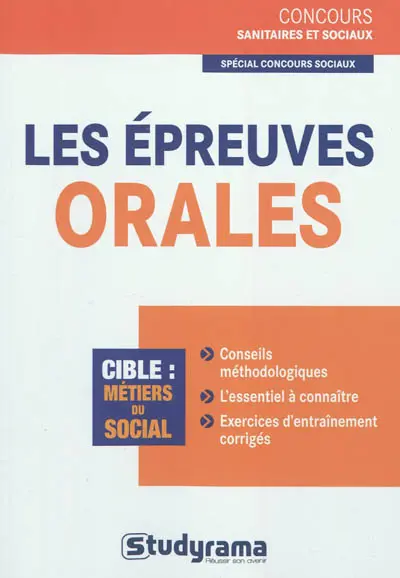 Les épreuves orales : concours sociaux