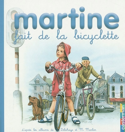 Martine fait de la bicyclette