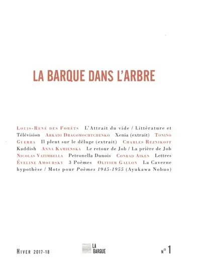 La barque dans l'arbre, n° 1