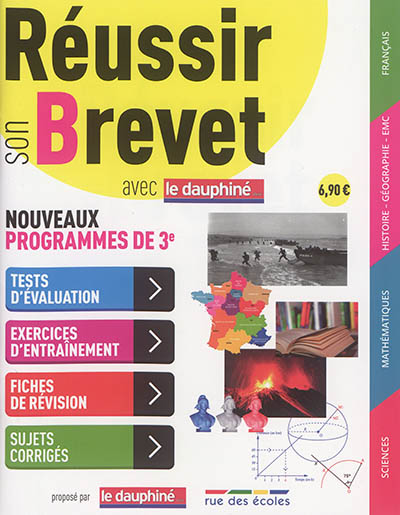 Réussir son brevet : nouveaux programmes de 3e