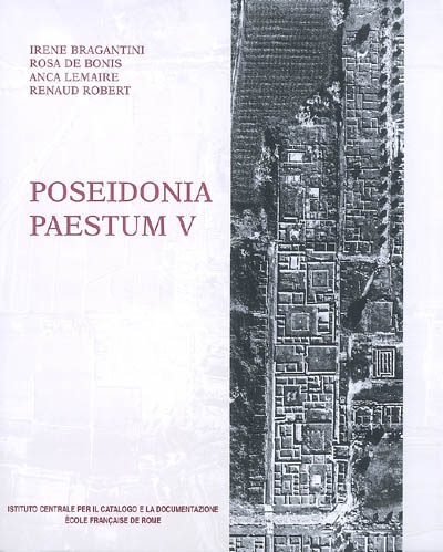 Poseidonia-Paestum. Vol. 5. Les maisons romaines de l'îlot Nord