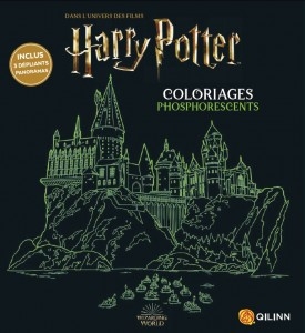 Harry Potter : coloriages phosphorescents : dans l'univers des films