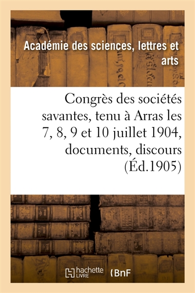 Congrès des sociétés...