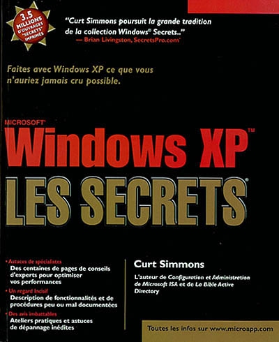 Windows XP : les secrets