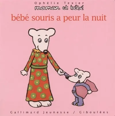 Bébé souris a peur la nuit