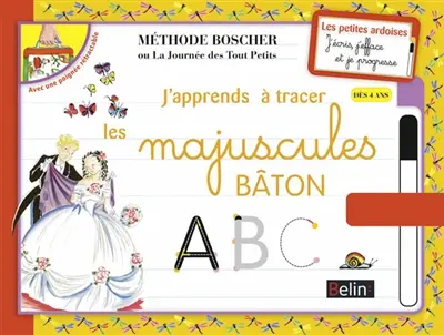 J'apprends à tracer les majuscules bâton