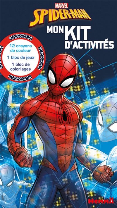 Spider-man : mon kit d'activités