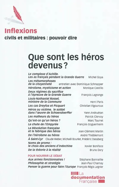 Inflexions, n° 16. Que sont les héros devenus ?