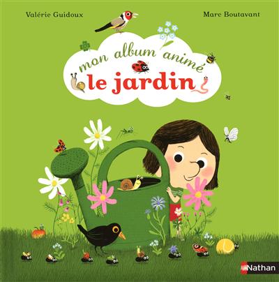 Mon album animé le jardin