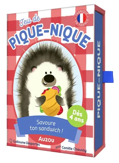 Jeu de pique-nique : A table les animaux !