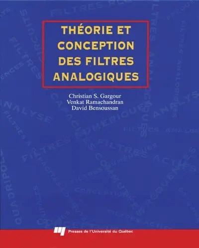 Théorie et conception des filtres analogiques