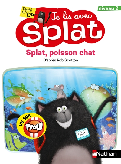 Splat, poisson chat