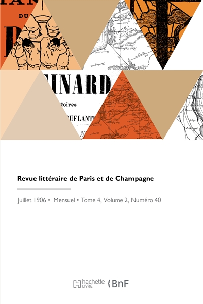 Revue littéraire de Paris et de Champagne
