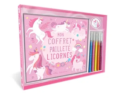 Mon coffret pailleté licornes