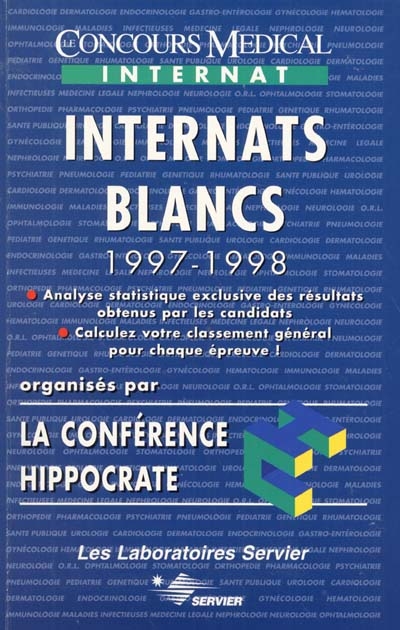 Internats blancs 1997-1998 : le concours médical internat