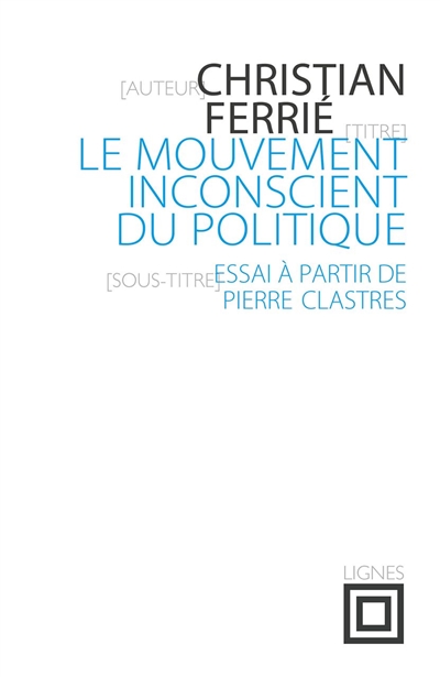 Le mouvement inconscient du politique : essai à partir de Pierre Clastres