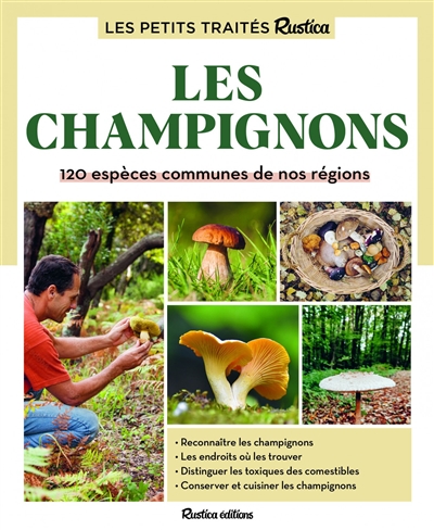 Les champignons : 120 espèces communes de nos régions