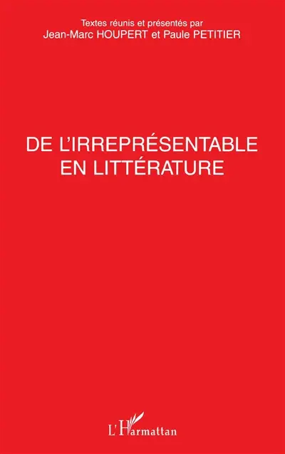 De l'irreprésentabilité en littérature