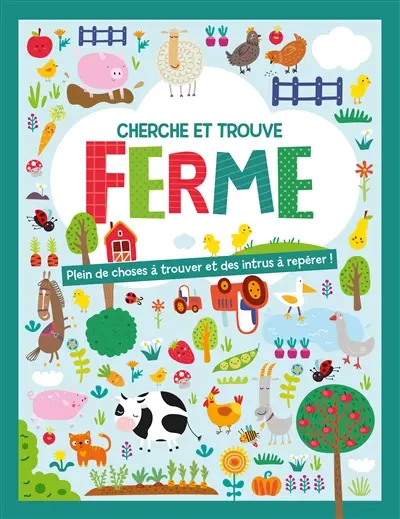 Ferme : plein de choses à trouver et des intrus à repérer !