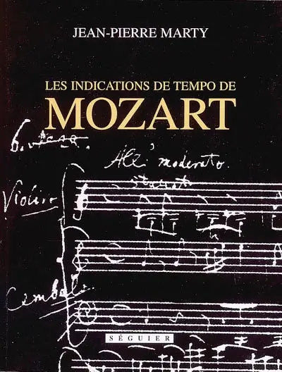 Les indications de tempo de Mozart