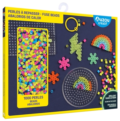 Ma pochette d'artiste : Perles à repasser : Brillent dans le noir !