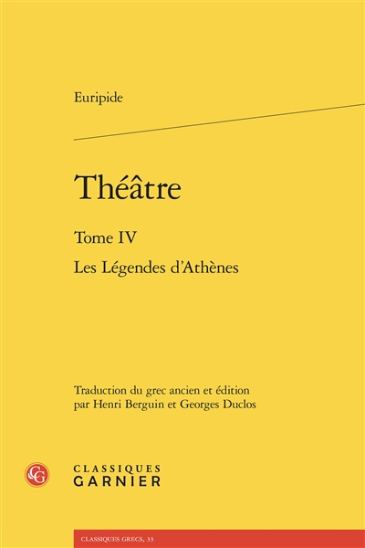 Théâtre. Vol. 4. Les...