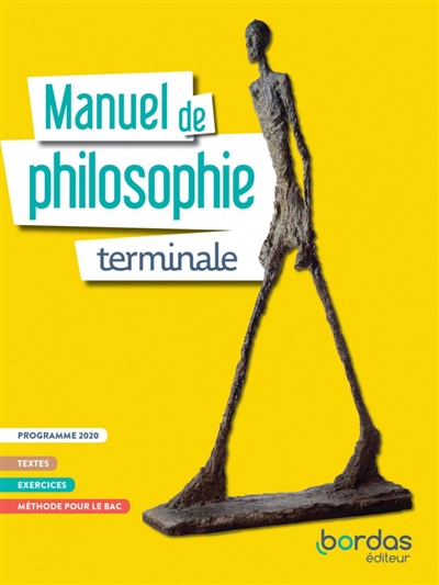 Manuel de philosophie terminale : programme 2020