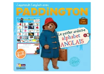 Le poster ardoise : alphabet anglais