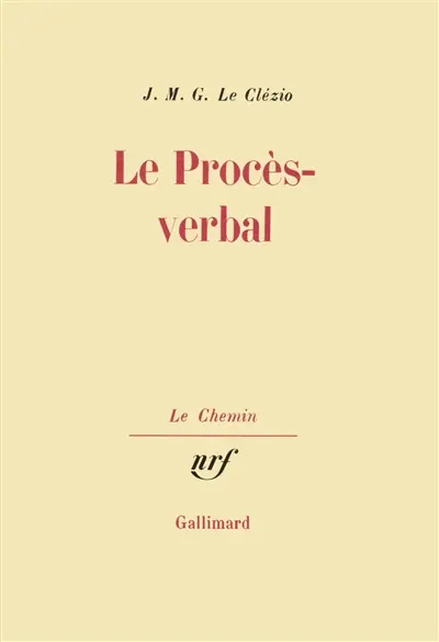Le procès-verbal