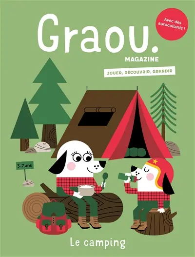 Graou magazine, n° 54. Le camping