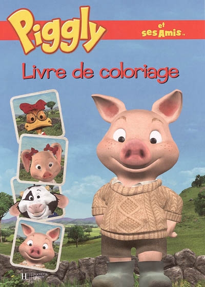 Piggly et ses amis : livre de coloriage