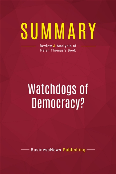 Summary : Watchdogs of...
