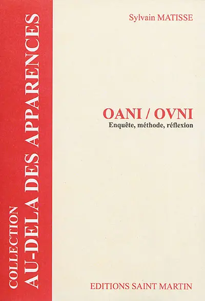 Oani-ovni : enquête, méthode, réflexion
