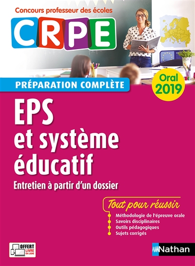 EPS et système éducatif : entretien à partir d'un dossier, oral 2019 : CRPE préparation complète