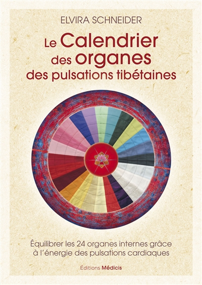 Le calendrier des organes...