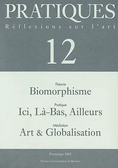 Pratiques, n° 12