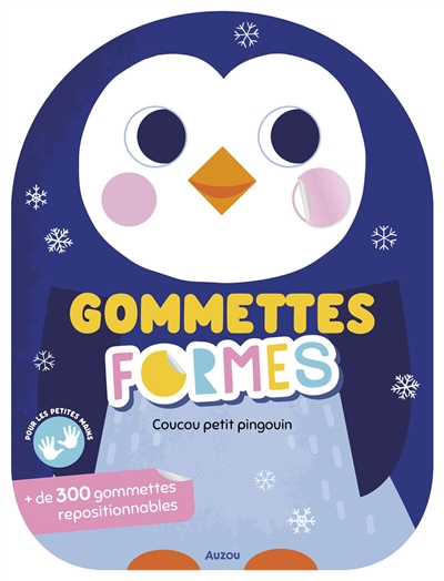 Coucou petit pingouin : gommettes formes