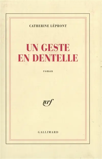 Un geste en dentelle
